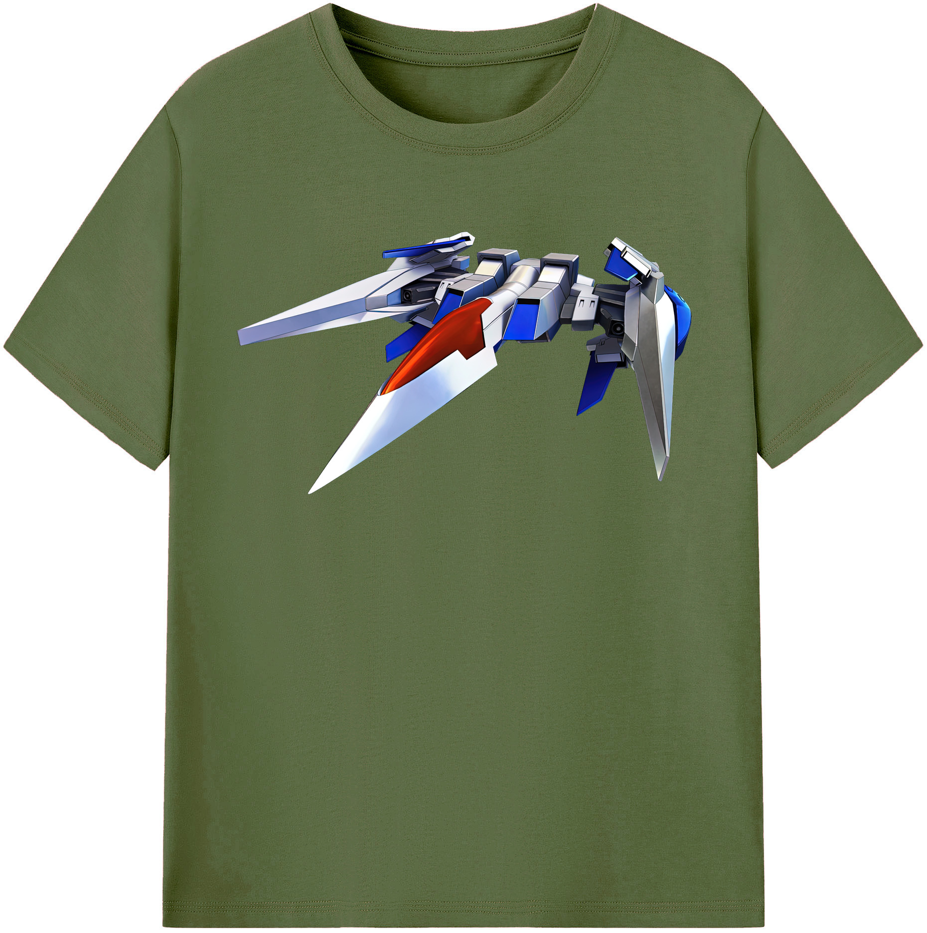 （画像用） 機動戦士ガンダム Mobile Suit Gundam 綿100％半袖Tシャツ（フロントプリント）